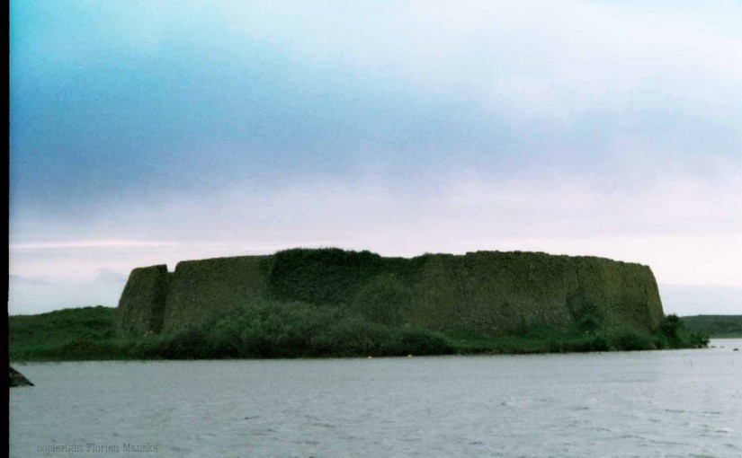 Doon Fort ist eine Ringfeste auf einer Insel